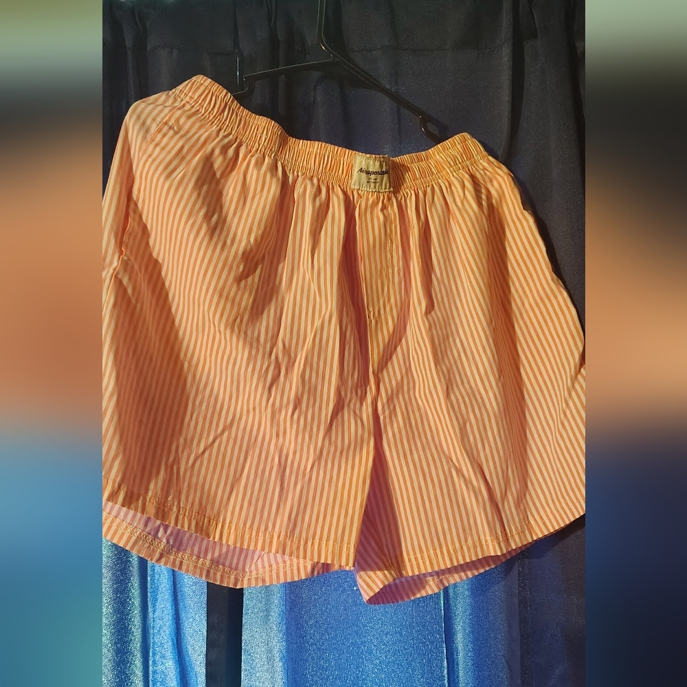 Striped pink Women's Shorts
